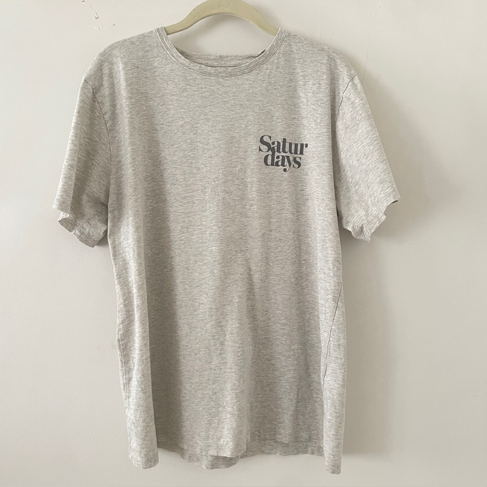 Saturdays NYC Grey Tee XL